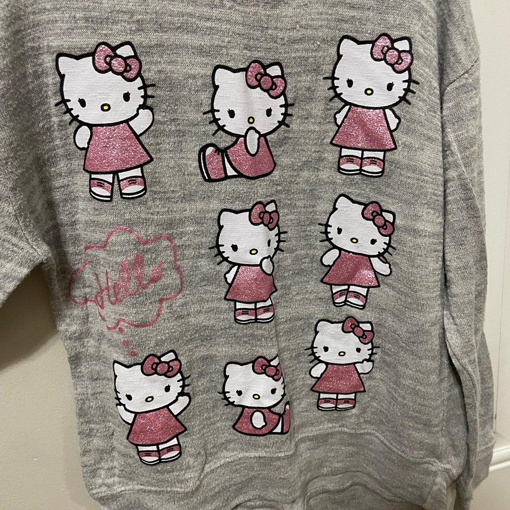 Girls size 7/8 Hello Kitty sanrio long sleeve shirt